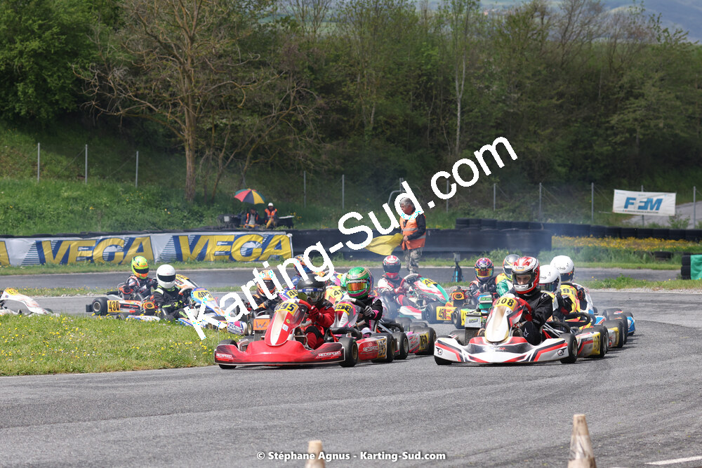 29 & 30/04/2023 : 4ème manche du Championnat du Sud à Karting Plus Belmont sur Rance (photos Stéphane Agnus) 2023 — karting