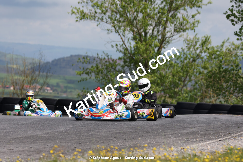 29 & 30/04/2023 : 4ème manche du Championnat du Sud à Karting Plus Belmont sur Rance (photos Stéphane Agnus) 2023 — karting