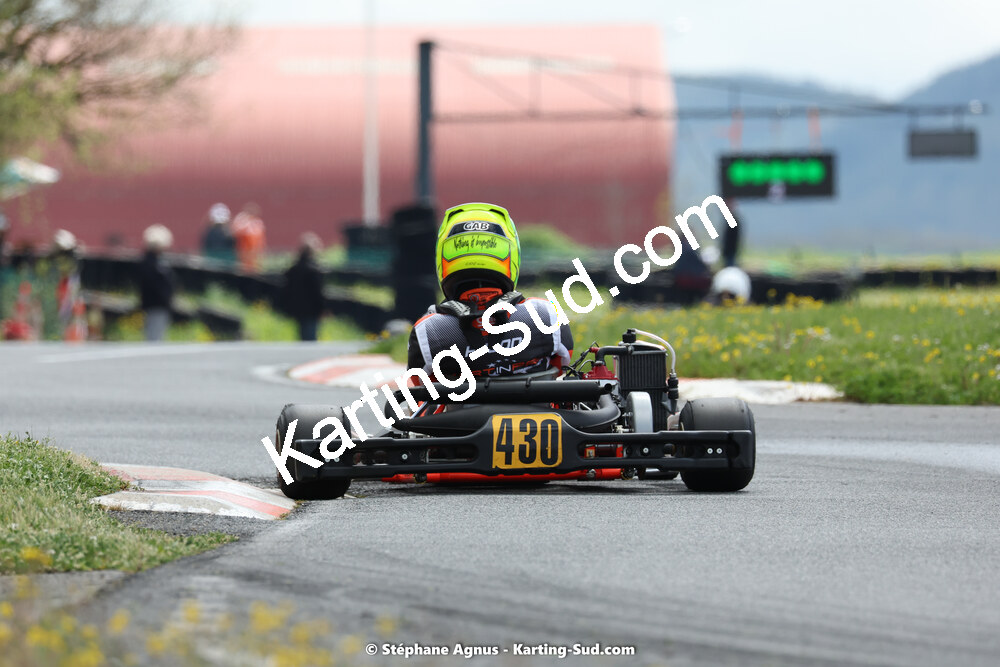 29 & 30/04/2023 : 4ème manche du Championnat du Sud à Karting Plus Belmont sur Rance (photos Stéphane Agnus) 2023 — karting