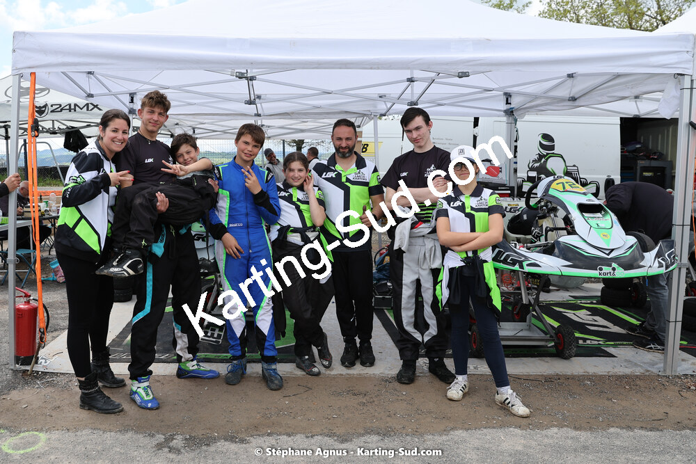 29 & 30/04/2023 : 4ème manche du Championnat du Sud à Karting Plus Belmont sur Rance (photos Stéphane Agnus) 2023 — karting