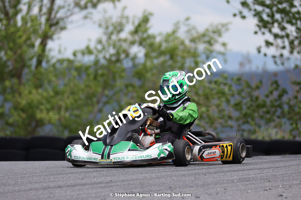 Maxime BETEILLE — 29 & 30/04/2023 : 4ème manche du Championnat du Sud à Karting Plus Belmont sur Rance (photos Stéphane Agnus) 2023 — karting