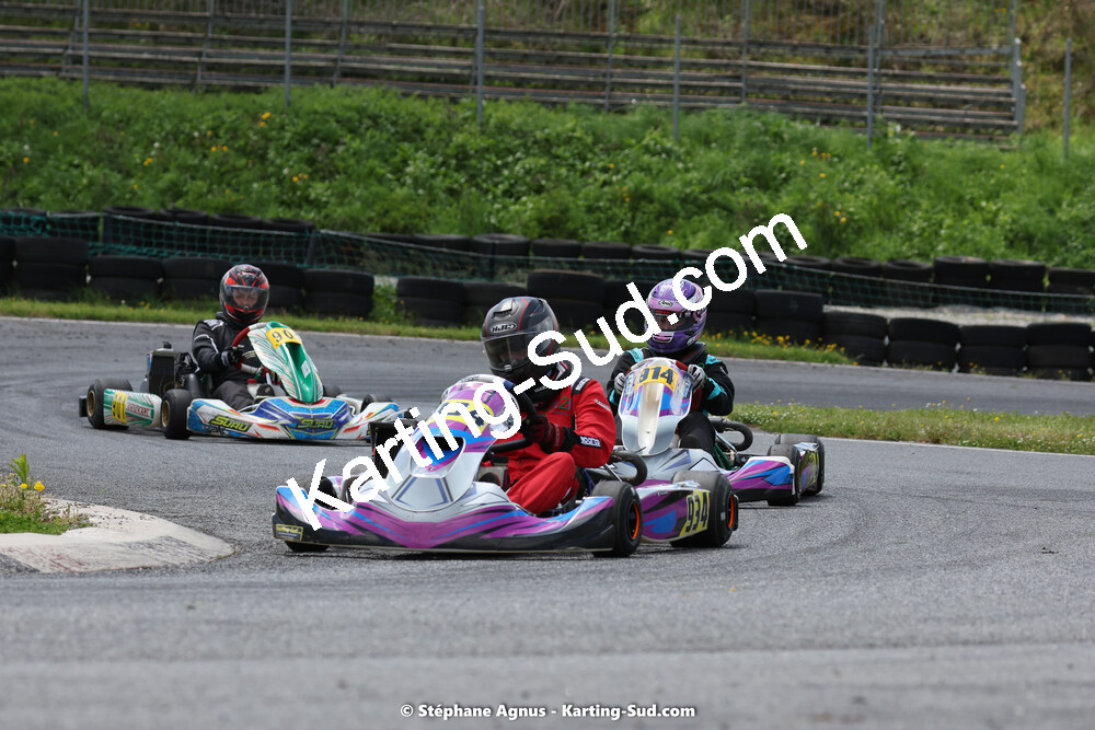 29 & 30/04/2023 : 4ème manche du Championnat du Sud à Karting Plus Belmont sur Rance (photos Stéphane Agnus) 2023 — karting