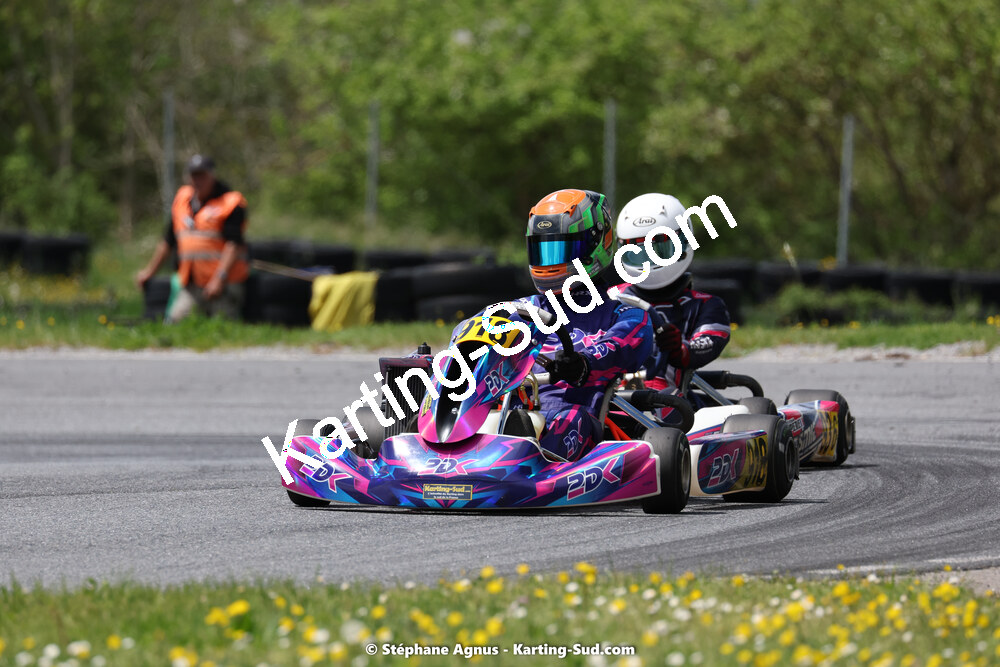 29 & 30/04/2023 : 4ème manche du Championnat du Sud à Karting Plus Belmont sur Rance (photos Stéphane Agnus) 2023 — karting