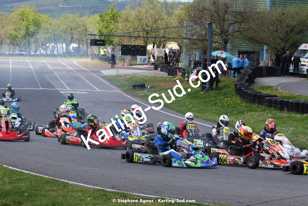 29 & 30/04/2023 : 4ème manche du Championnat du Sud à Karting Plus Belmont sur Rance (photos Stéphane Agnus) 2023 — karting
