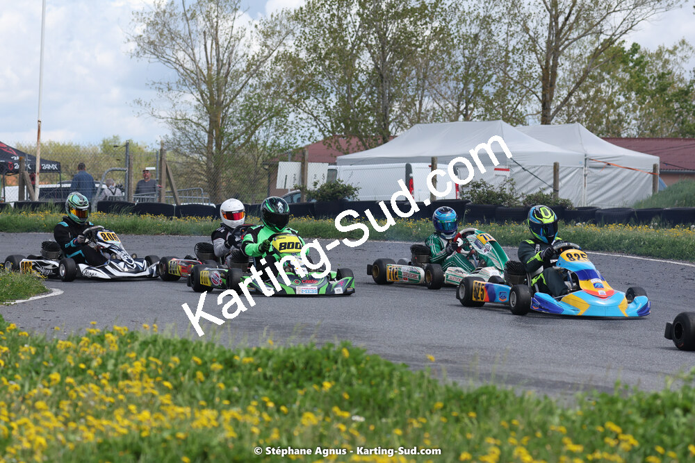 29 & 30/04/2023 : 4ème manche du Championnat du Sud à Karting Plus Belmont sur Rance (photos Stéphane Agnus) 2023 — karting
