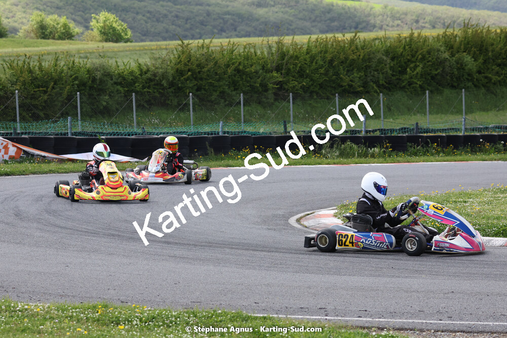 29 & 30/04/2023 : 4ème manche du Championnat du Sud à Karting Plus Belmont sur Rance (photos Stéphane Agnus) 2023 — karting