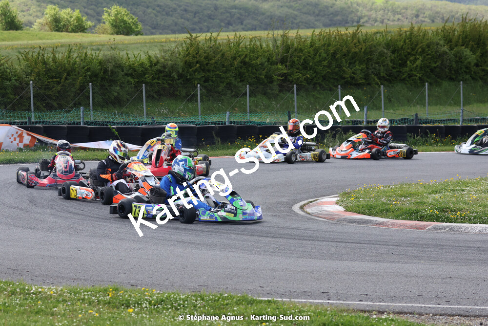 Maxime MOURGUES — 29 & 30/04/2023 : 4ème manche du Championnat du Sud à Karting Plus Belmont sur Rance (photos Stéphane Agnus) 2023 — karting