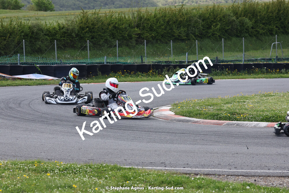 29 & 30/04/2023 : 4ème manche du Championnat du Sud à Karting Plus Belmont sur Rance (photos Stéphane Agnus) 2023 — karting