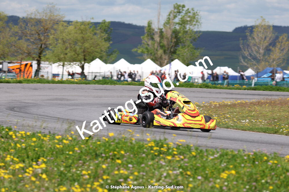 Louka MICHEL — 29 & 30/04/2023 : 4ème manche du Championnat du Sud à Karting Plus Belmont sur Rance (photos Stéphane Agnus) 2023 — karting