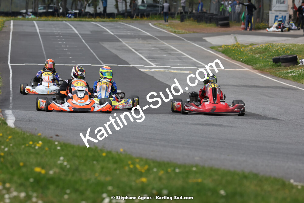 29 & 30/04/2023 : 4ème manche du Championnat du Sud à Karting Plus Belmont sur Rance (photos Stéphane Agnus) 2023 — karting