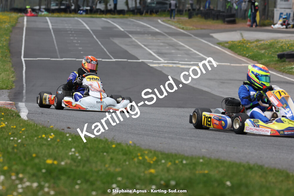 Thomas SUZANNE — 29 & 30/04/2023 : 4ème manche du Championnat du Sud à Karting Plus Belmont sur Rance (photos Stéphane Agnus) 2023 — karting