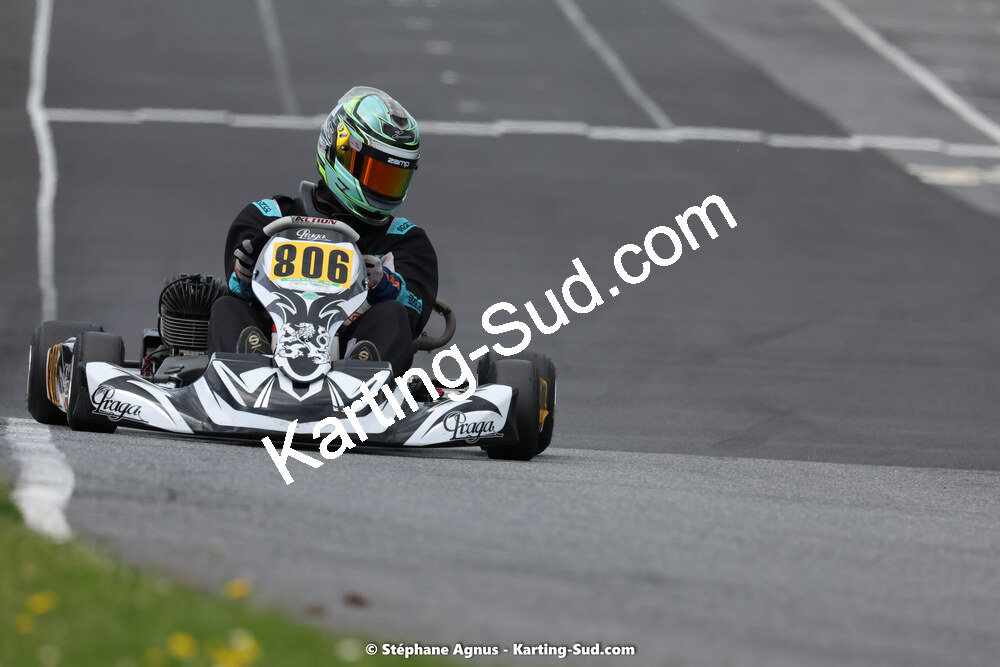 29 & 30/04/2023 : 4ème manche du Championnat du Sud à Karting Plus Belmont sur Rance (photos Stéphane Agnus) 2023 — karting