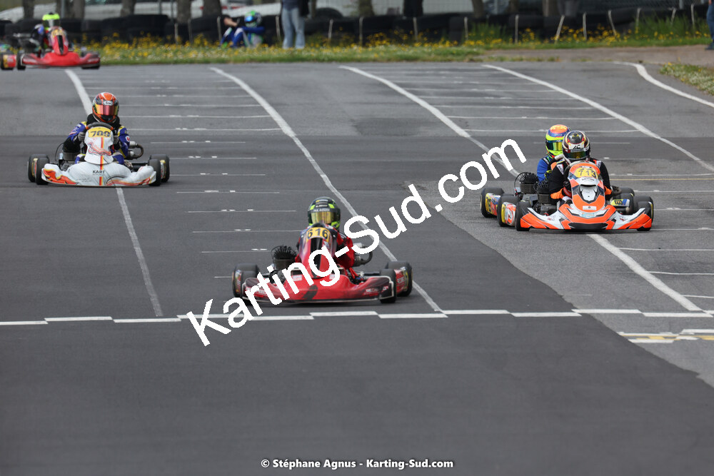 29 & 30/04/2023 : 4ème manche du Championnat du Sud à Karting Plus Belmont sur Rance (photos Stéphane Agnus) 2023 — karting