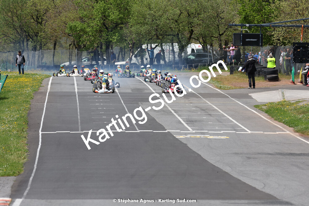 29 & 30/04/2023 : 4ème manche du Championnat du Sud à Karting Plus Belmont sur Rance (photos Stéphane Agnus) 2023 — karting