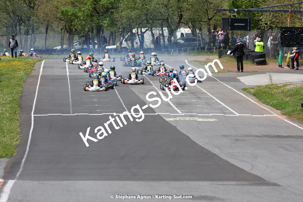 29 & 30/04/2023 : 4ème manche du Championnat du Sud à Karting Plus Belmont sur Rance (photos Stéphane Agnus) 2023 — karting