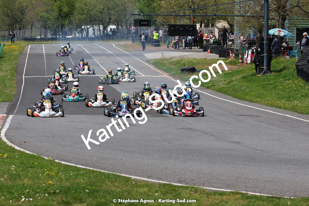 29 & 30/04/2023 : 4ème manche du Championnat du Sud à Karting Plus Belmont sur Rance (photos Stéphane Agnus) 2023 — karting