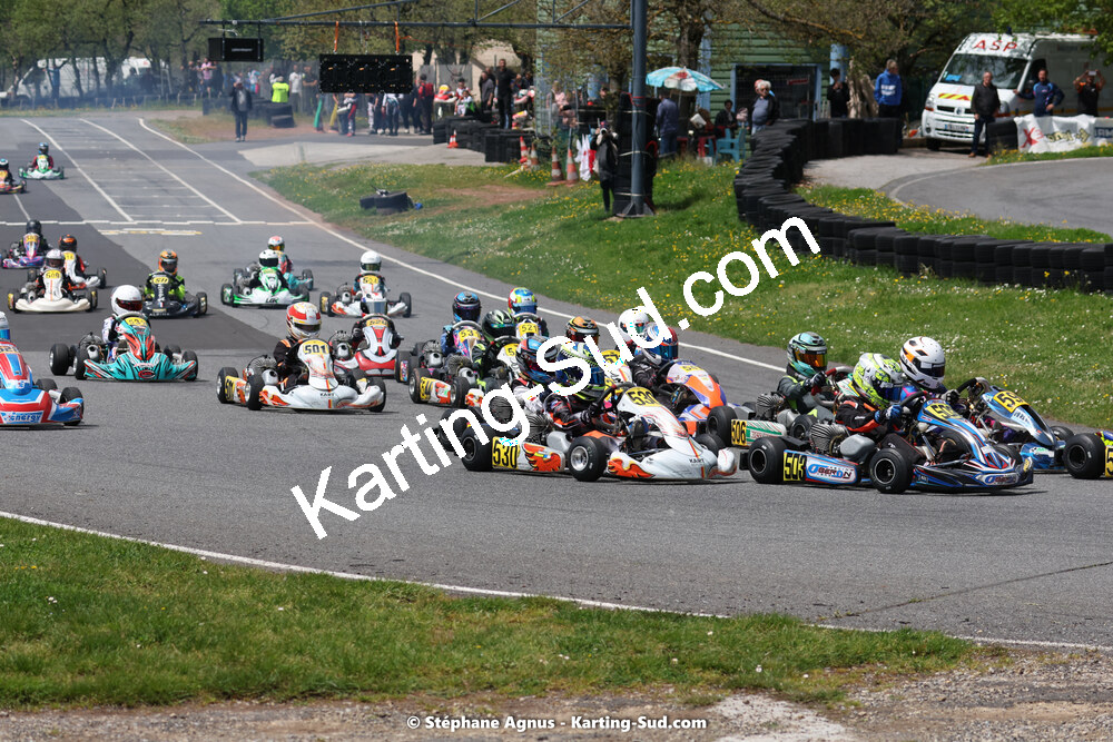29 & 30/04/2023 : 4ème manche du Championnat du Sud à Karting Plus Belmont sur Rance (photos Stéphane Agnus) 2023 — karting
