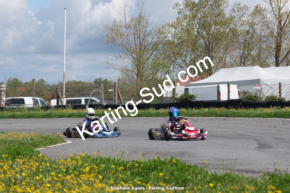 29 & 30/04/2023 : 4ème manche du Championnat du Sud à Karting Plus Belmont sur Rance (photos Stéphane Agnus) 2023 — karting