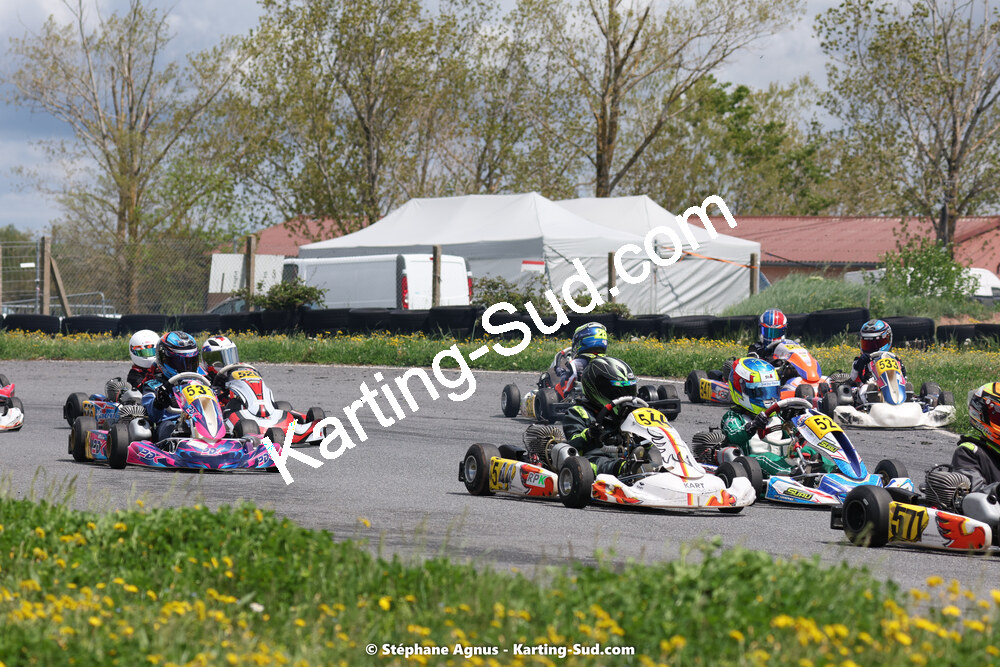29 & 30/04/2023 : 4ème manche du Championnat du Sud à Karting Plus Belmont sur Rance (photos Stéphane Agnus) 2023 — karting