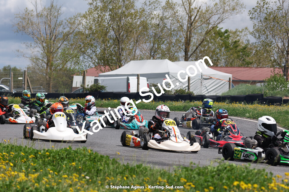 29 & 30/04/2023 : 4ème manche du Championnat du Sud à Karting Plus Belmont sur Rance (photos Stéphane Agnus) 2023 — karting