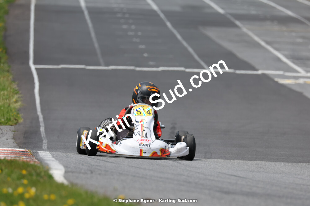 29 & 30/04/2023 : 4ème manche du Championnat du Sud à Karting Plus Belmont sur Rance (photos Stéphane Agnus) 2023 — karting