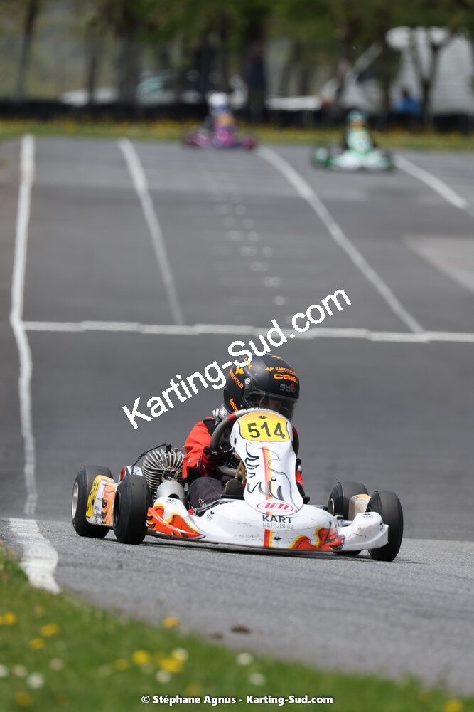 29 & 30/04/2023 : 4ème manche du Championnat du Sud à Karting Plus Belmont sur Rance (photos Stéphane Agnus) 2023 — karting