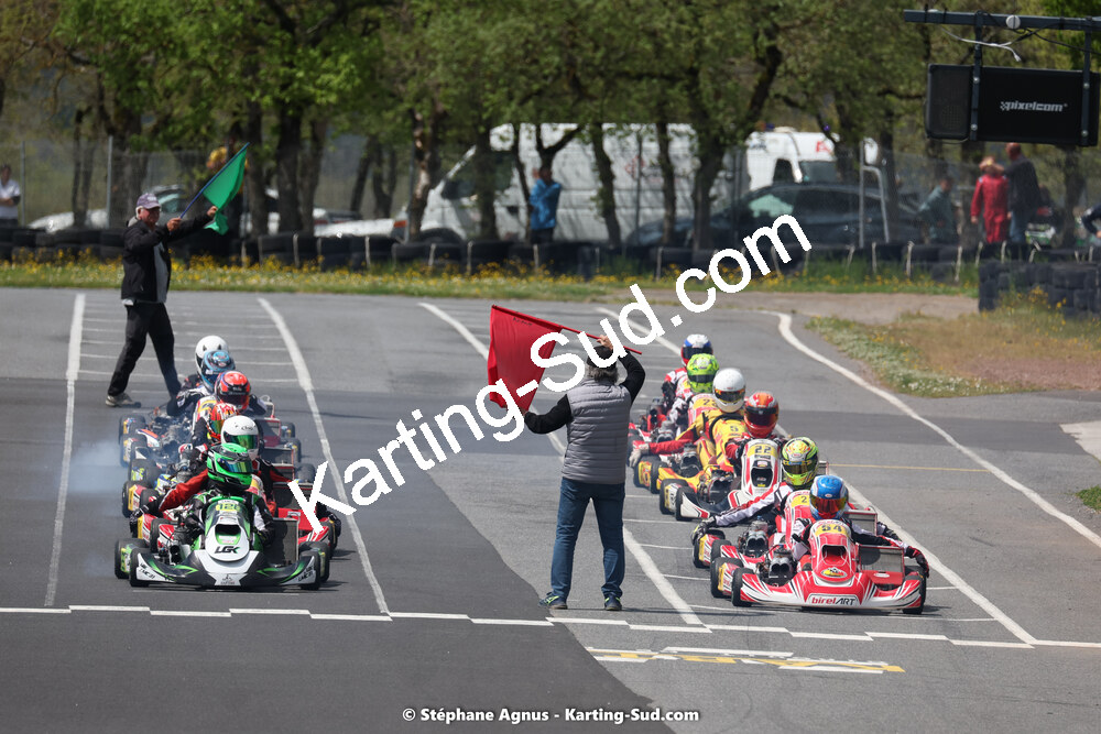 29 & 30/04/2023 : 4ème manche du Championnat du Sud à Karting Plus Belmont sur Rance (photos Stéphane Agnus) 2023 — karting