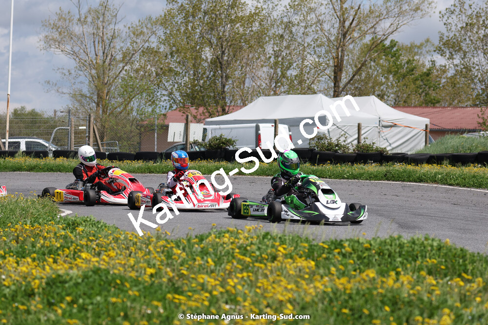 Yannick LECLERC — 29 & 30/04/2023 : 4ème manche du Championnat du Sud à Karting Plus Belmont sur Rance (photos Stéphane Agnus) 2023 — karting