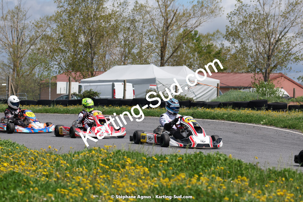 29 & 30/04/2023 : 4ème manche du Championnat du Sud à Karting Plus Belmont sur Rance (photos Stéphane Agnus) 2023 — karting
