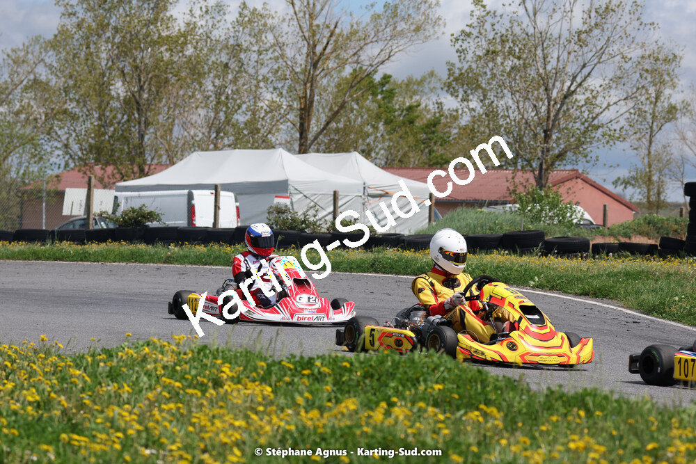 29 & 30/04/2023 : 4ème manche du Championnat du Sud à Karting Plus Belmont sur Rance (photos Stéphane Agnus) 2023 — karting