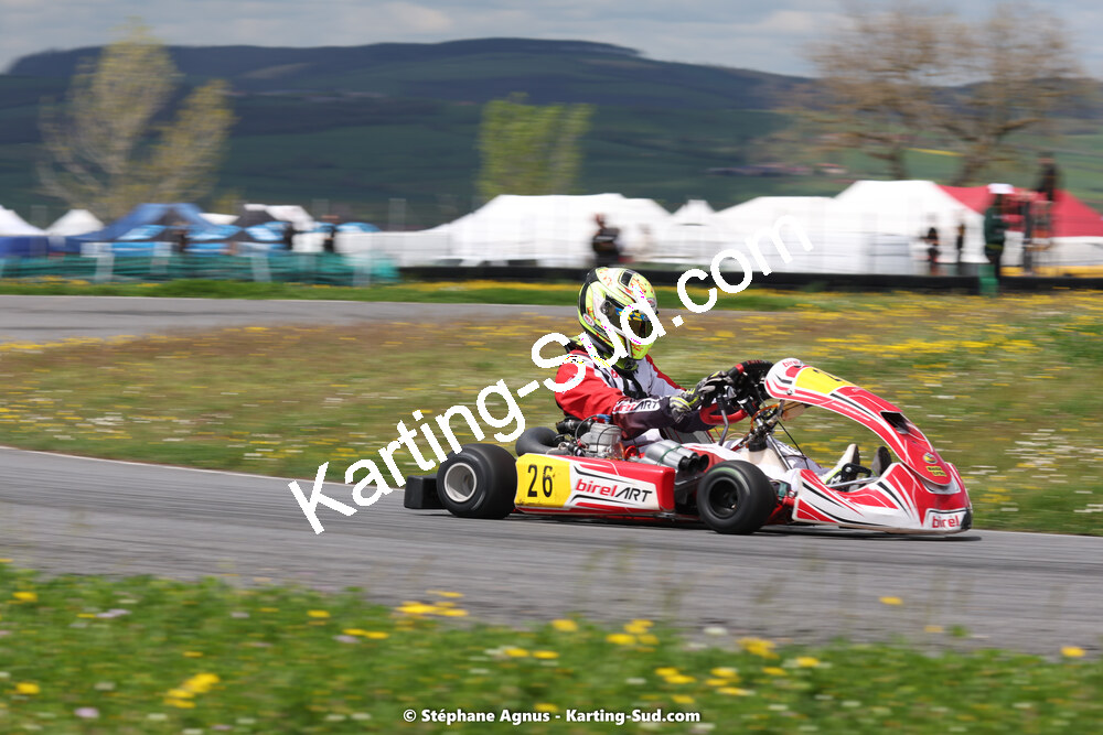 Quentin PAGES — 29 & 30/04/2023 : 4ème manche du Championnat du Sud à Karting Plus Belmont sur Rance (photos Stéphane Agnus) 2023 — karting