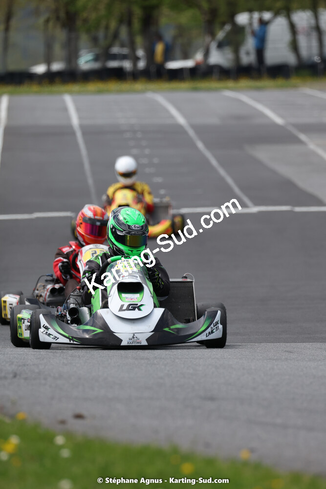 Yannick LECLERC — 29 & 30/04/2023 : 4ème manche du Championnat du Sud à Karting Plus Belmont sur Rance (photos Stéphane Agnus) 2023 — karting