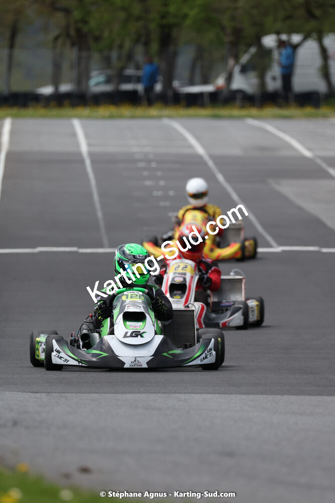 Yannick LECLERC — 29 & 30/04/2023 : 4ème manche du Championnat du Sud à Karting Plus Belmont sur Rance (photos Stéphane Agnus) 2023 — karting
