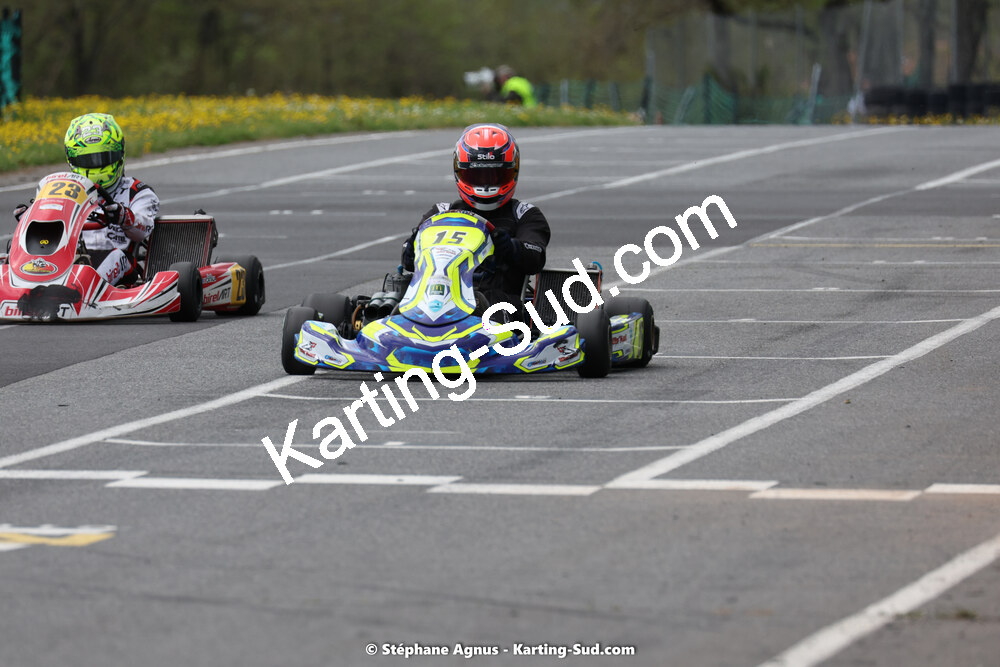 29 & 30/04/2023 : 4ème manche du Championnat du Sud à Karting Plus Belmont sur Rance (photos Stéphane Agnus) 2023 — karting