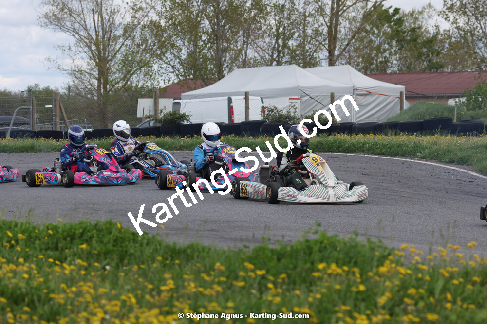 29 & 30/04/2023 : 4ème manche du Championnat du Sud à Karting Plus Belmont sur Rance (photos Stéphane Agnus) 2023 — karting