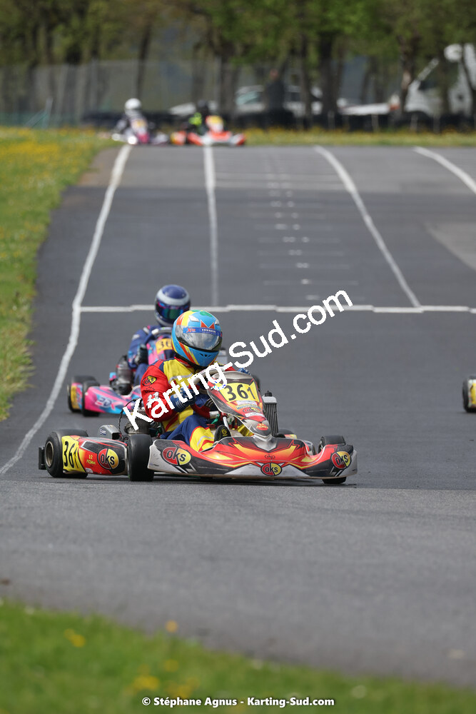 29 & 30/04/2023 : 4ème manche du Championnat du Sud à Karting Plus Belmont sur Rance (photos Stéphane Agnus) 2023 — karting