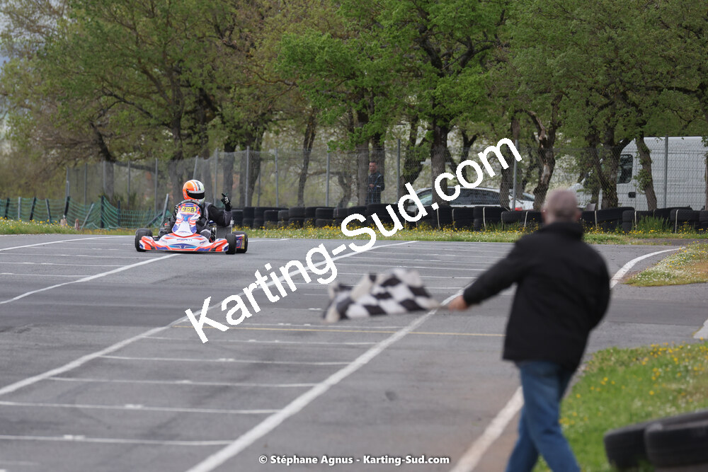 29 & 30/04/2023 : 4ème manche du Championnat du Sud à Karting Plus Belmont sur Rance (photos Stéphane Agnus) 2023 — karting