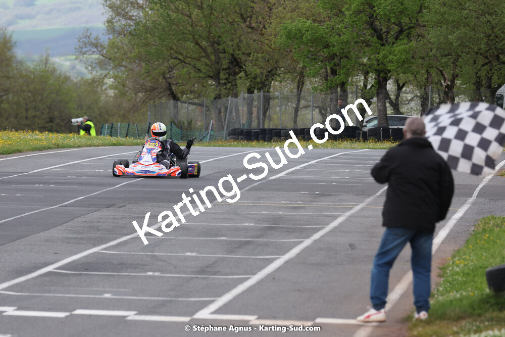 29 & 30/04/2023 : 4ème manche du Championnat du Sud à Karting Plus Belmont sur Rance (photos Stéphane Agnus) 2023 — karting