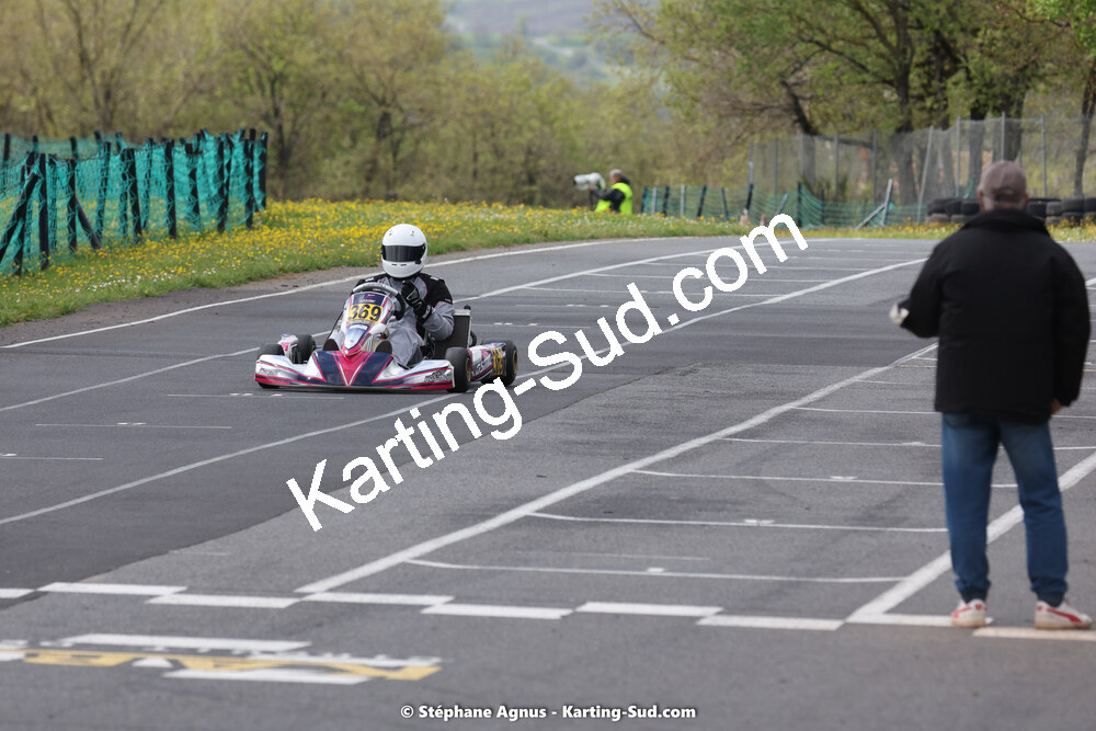 29 & 30/04/2023 : 4ème manche du Championnat du Sud à Karting Plus Belmont sur Rance (photos Stéphane Agnus) 2023 — karting