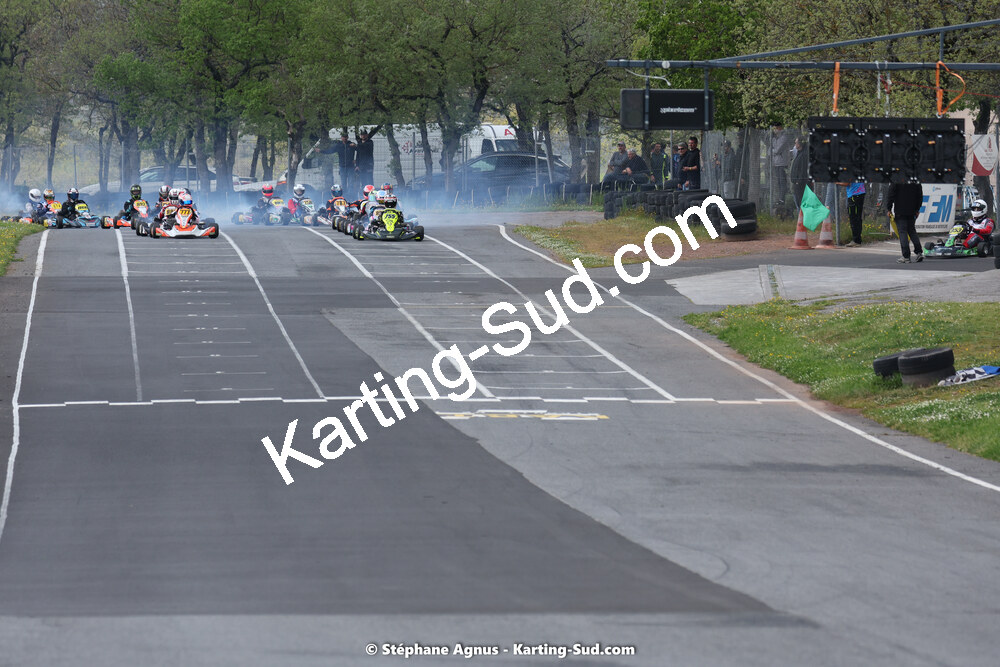 29 & 30/04/2023 : 4ème manche du Championnat du Sud à Karting Plus Belmont sur Rance (photos Stéphane Agnus) 2023 — karting