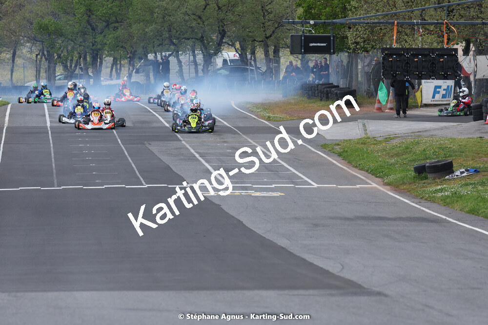 29 & 30/04/2023 : 4ème manche du Championnat du Sud à Karting Plus Belmont sur Rance (photos Stéphane Agnus) 2023 — karting