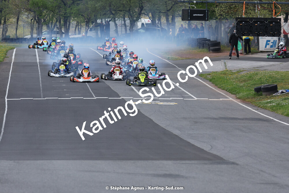 29 & 30/04/2023 : 4ème manche du Championnat du Sud à Karting Plus Belmont sur Rance (photos Stéphane Agnus) 2023 — karting