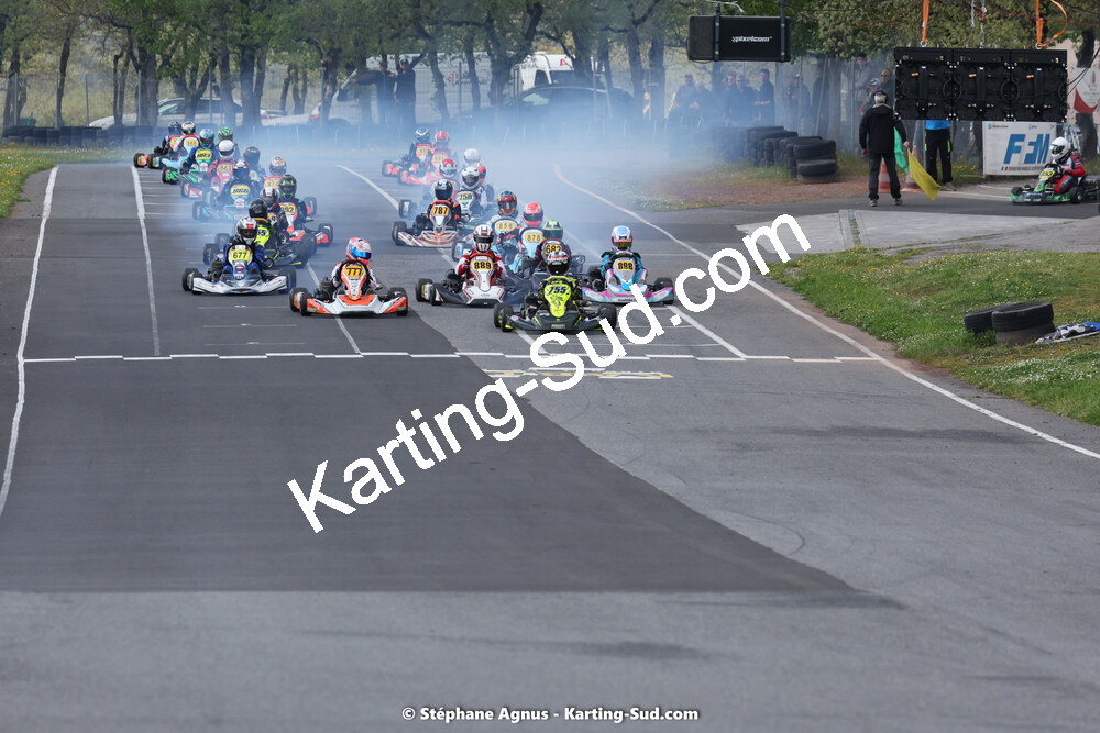 29 & 30/04/2023 : 4ème manche du Championnat du Sud à Karting Plus Belmont sur Rance (photos Stéphane Agnus) 2023 — karting