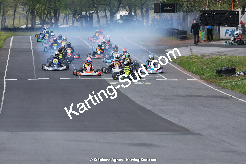 29 & 30/04/2023 : 4ème manche du Championnat du Sud à Karting Plus Belmont sur Rance (photos Stéphane Agnus) 2023 — karting