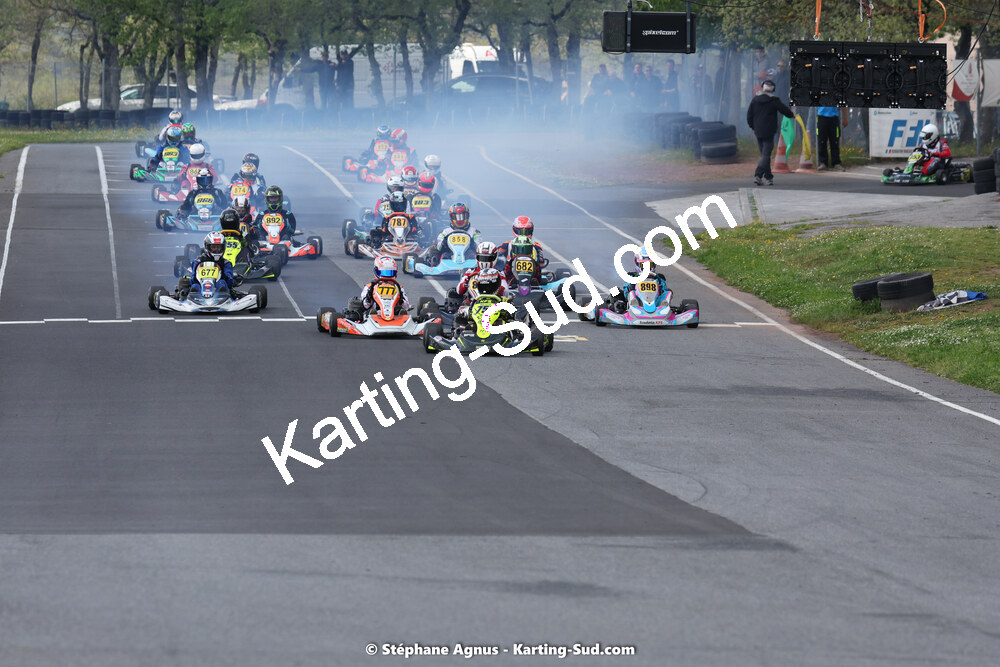 29 & 30/04/2023 : 4ème manche du Championnat du Sud à Karting Plus Belmont sur Rance (photos Stéphane Agnus) 2023 — karting