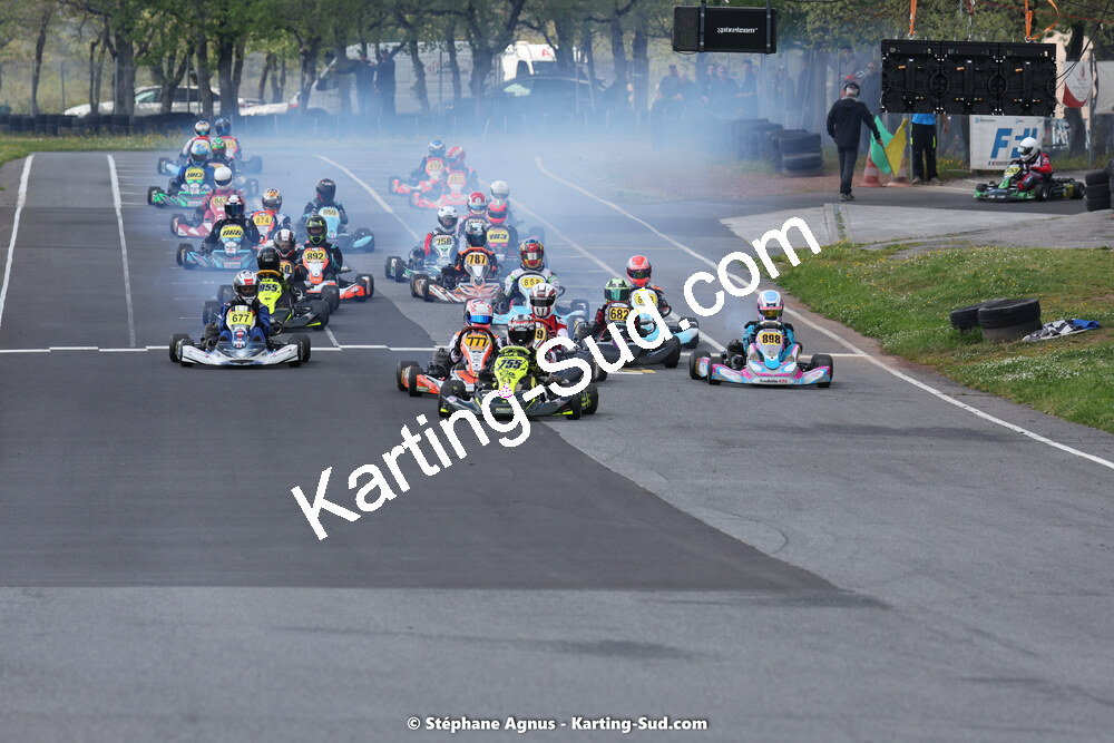 29 & 30/04/2023 : 4ème manche du Championnat du Sud à Karting Plus Belmont sur Rance (photos Stéphane Agnus) 2023 — karting