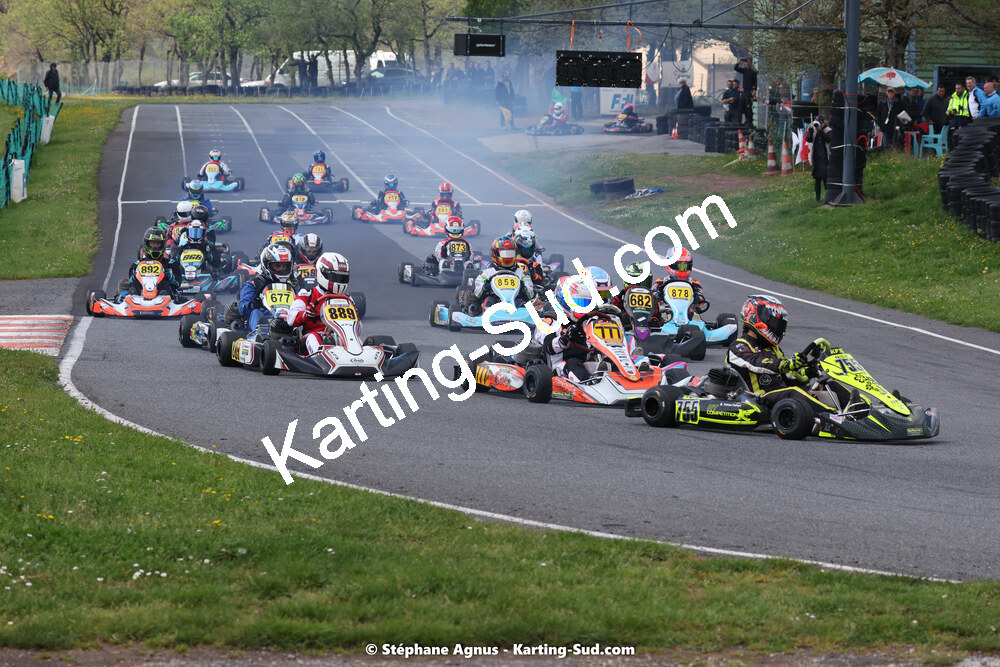 29 & 30/04/2023 : 4ème manche du Championnat du Sud à Karting Plus Belmont sur Rance (photos Stéphane Agnus) 2023 — karting