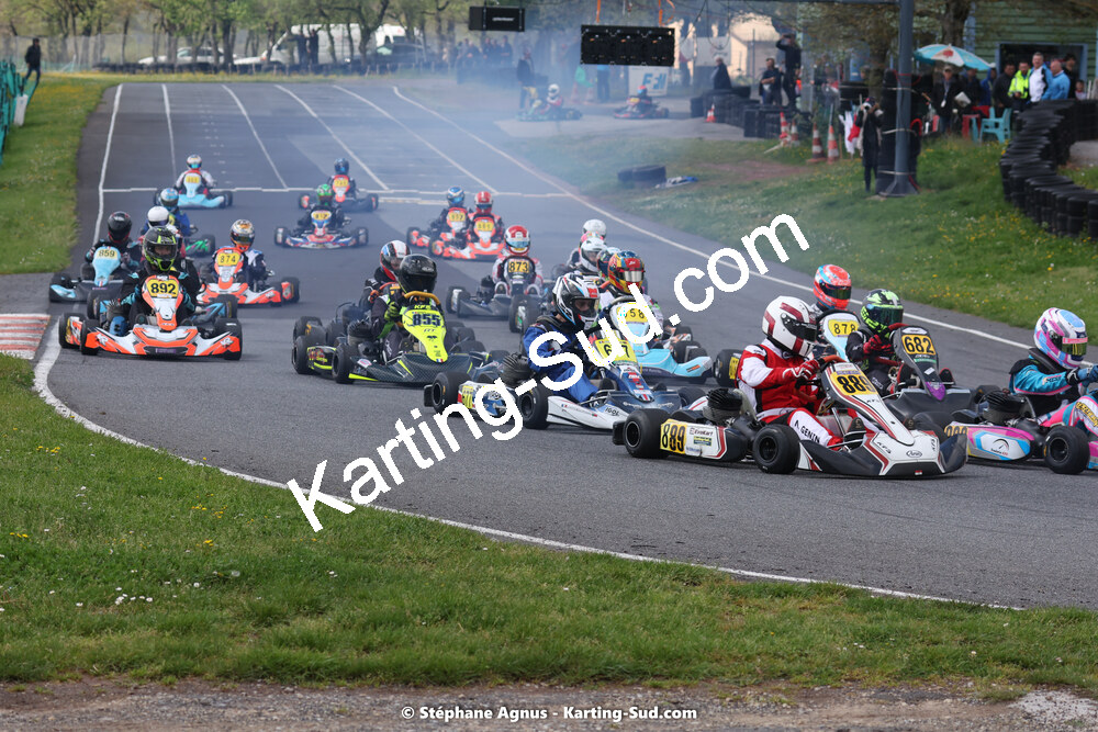 29 & 30/04/2023 : 4ème manche du Championnat du Sud à Karting Plus Belmont sur Rance (photos Stéphane Agnus) 2023 — karting