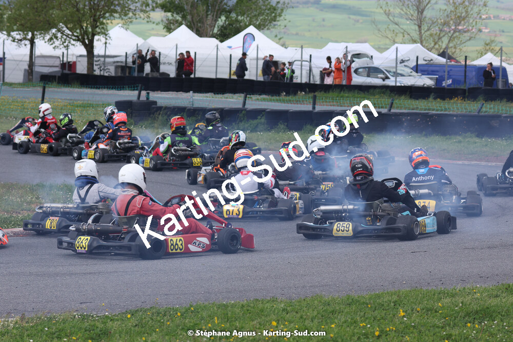 29 & 30/04/2023 : 4ème manche du Championnat du Sud à Karting Plus Belmont sur Rance (photos Stéphane Agnus) 2023 — karting