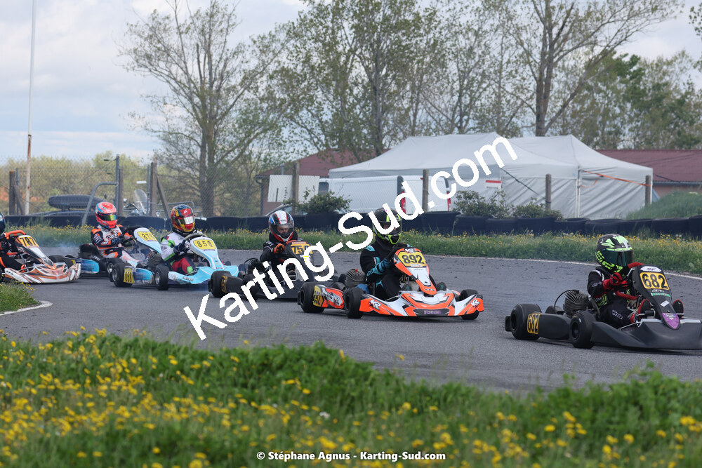 29 & 30/04/2023 : 4ème manche du Championnat du Sud à Karting Plus Belmont sur Rance (photos Stéphane Agnus) 2023 — karting